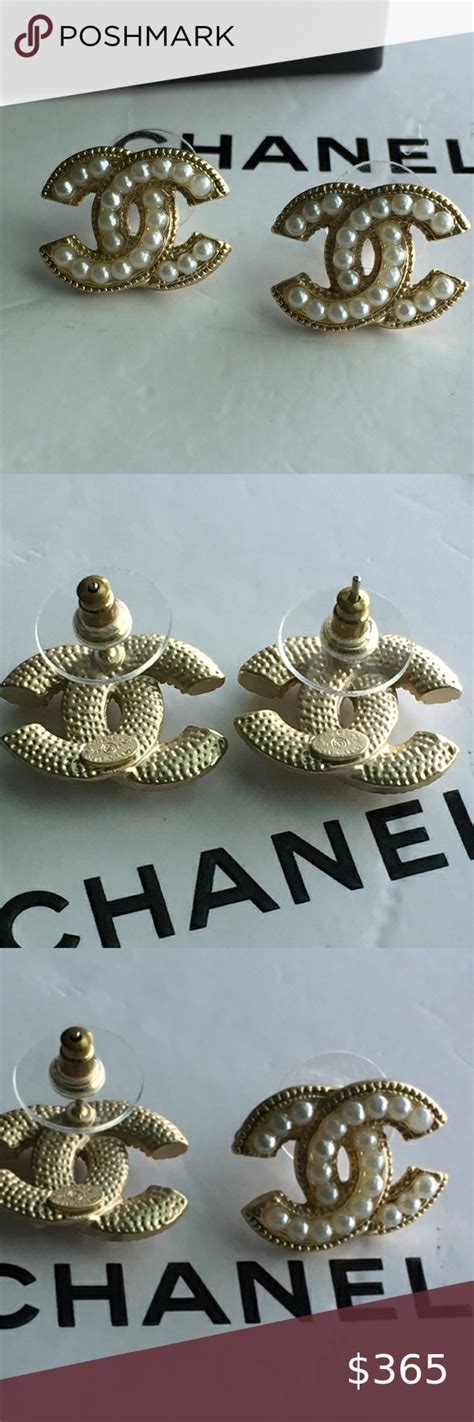 chanel earrings stamp|authentic Chanel necklace.